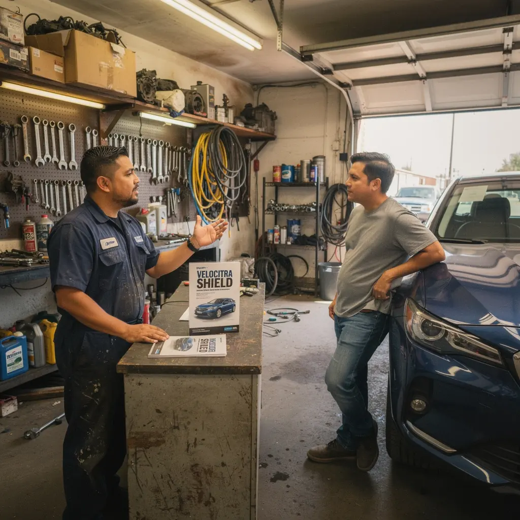 Infografika przedstawiająca zalety lojalnościowych programów ubezpieczeniowych dla właścicieli samochodów.