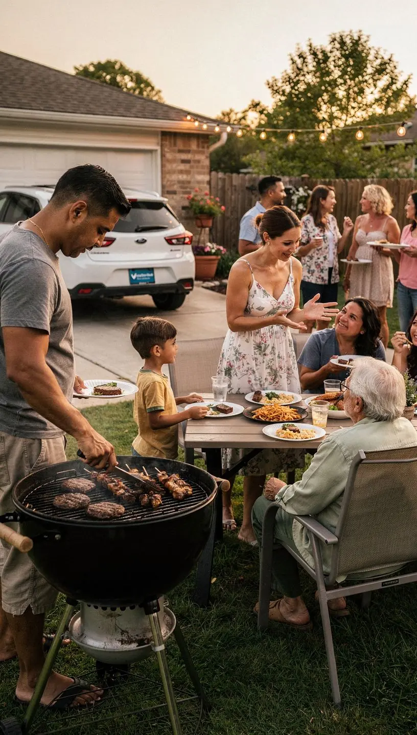 Pracownik biura ubezpieczeń udzielający informacji klientowi na tematy ubezpieczeniowe.
